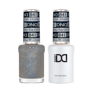 DND Duo Matching Color - OVERLAY GLITTER TOP GELS Collection - 841