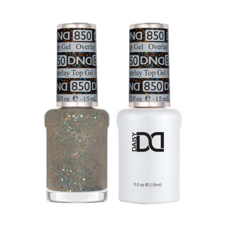 DND Duo Matching Color - OVERLAY GLITTER TOP GELS Collection - 850