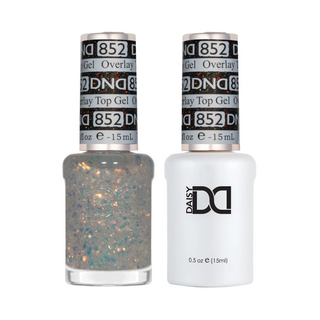 DND Duo Matching Color - OVERLAY GLITTER TOP GELS Collection - 852