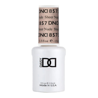 DND Gel Polish - Sheer Collection - 857 Sheer Nude — DND Gel Polish | C8 Nail Supply