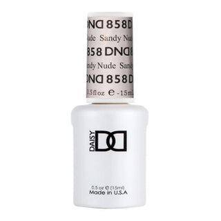 DND Gel Polish - Sheer Collection - 858 Sandy Nude — DND Gel Polish | C8 Nail Supply