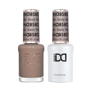 DND Matching Pair - Sheer Collection - 858 Sandy Nude