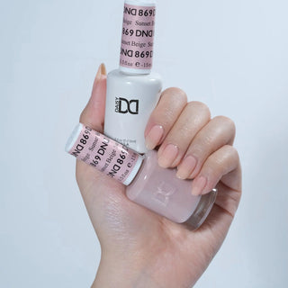 DND Matching Pair - Sheer Collection - 869 Sunset Beige