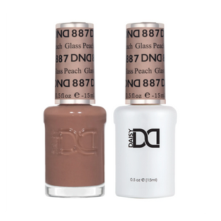 DND Matching Pair - Sheer Collection - 887 Glass Peach