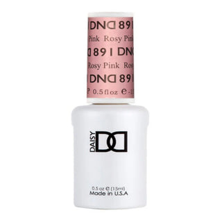 DND Gel Polish - Sheer Collection - 891 Rosy Pink — DND Gel Polish | C8 Nail Supply