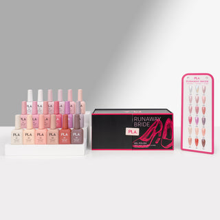 PLA Gel Polish 0.6oz - Runaway Bride Collection 18 Colors w/ 1 Color Chart