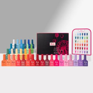 PLA Gel Polish 0.6oz - Just For Fun Collection 36 Colors w/ 1 Color Chart