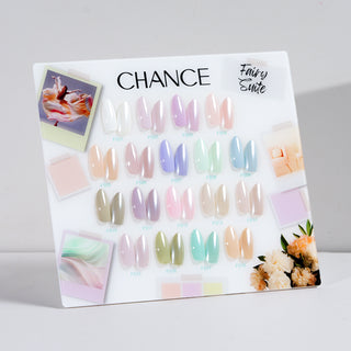 Chance Counter Display Color Chart - Fairy Suite Collection #01 18 colors
