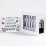 Kit - 18 Colors w/ 1 Counter Display; 3 Chance No Wipe Top Coat 0.5oz & 1 Cre8tion White Pearl Chrome