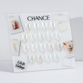 Chance White Vintage Collection 0.5oz #02 - 18 Colors - Cre8tion - view 3