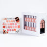 Kit - 18 Colors w/ 1 Counter Display/ 3 Chance No Wipe Top Coat 0.5oz & 1 Cre8tion White Pearl Chrome
