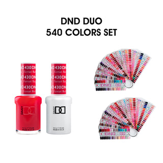 DND Duo Matching Color - Full set 540 colors w/ 2 sets Color Chart