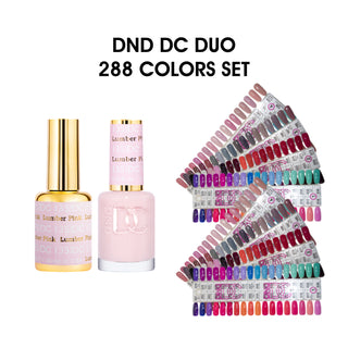DND DC Duo Matching Color - Full set 288 colors w/ 2 sets Color Chart