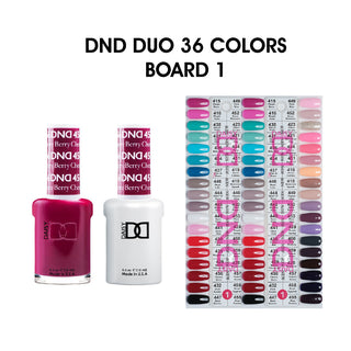 DND Duo Matching Color - 36 colors Board 1 w/ 2 Color Charts