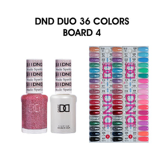 DND Duo Matching Color - 36 colors Board 4 (#510 - #545) w/ 2 Color Charts