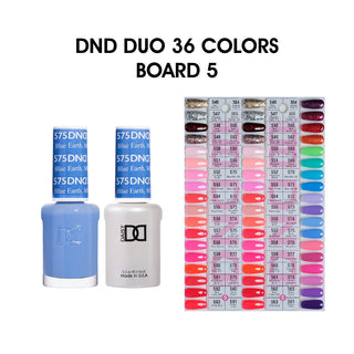 DND Duo Matching Color - 36 colors Board 5 (#546 - #581) w/ 2 Color Charts