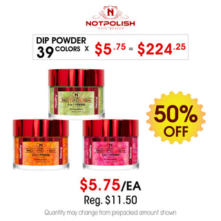 NotPolish OMG Dip Powder 1oz Prepacked - 39 Colors (Final Sale)