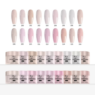 PLA Matching Colors - Fashionably Light Collection 18 Colors w/ 1 Color Chart