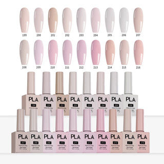 PLA Matching Colors - Fashionably Light Collection 18 Colors w/ 1 Color Chart