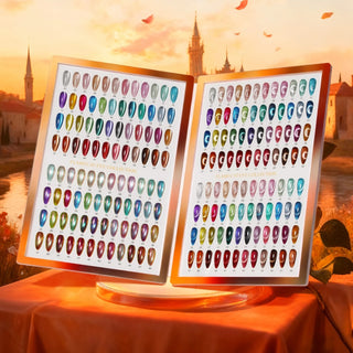 Royal Flash Cat Eye Collection 48 Colors w/ 1 Color Book