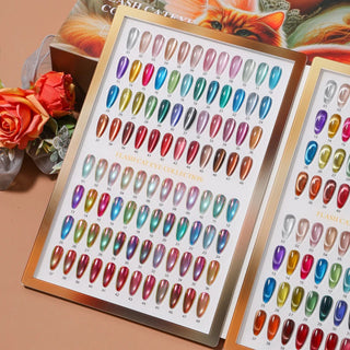 Royal Flash Cat Eye Collection 48 Colors w/ 1 Color Book