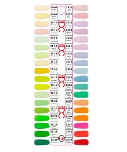 DND DC Color chart