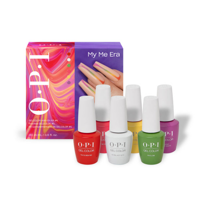 OPI Soak Off Gel 0.5oz - My Me Era Collection Summer 24 Add-On Kit #1 - 6 Colors