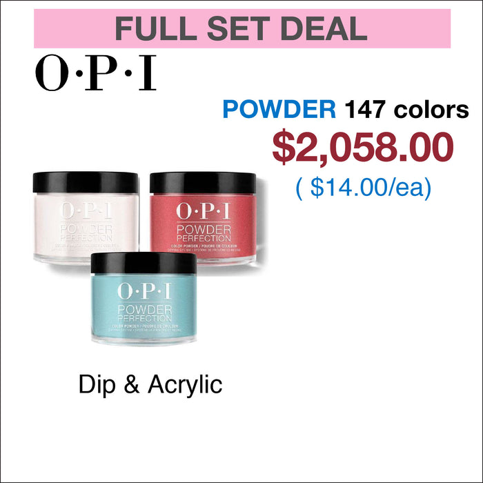 OPI Dip Powder Matching Colors - Full Set 147 Colors
