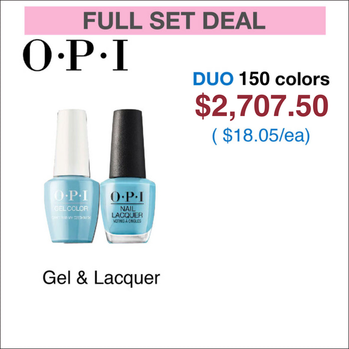 OPI Duo Matching Colors - Juego completo de 240 colores