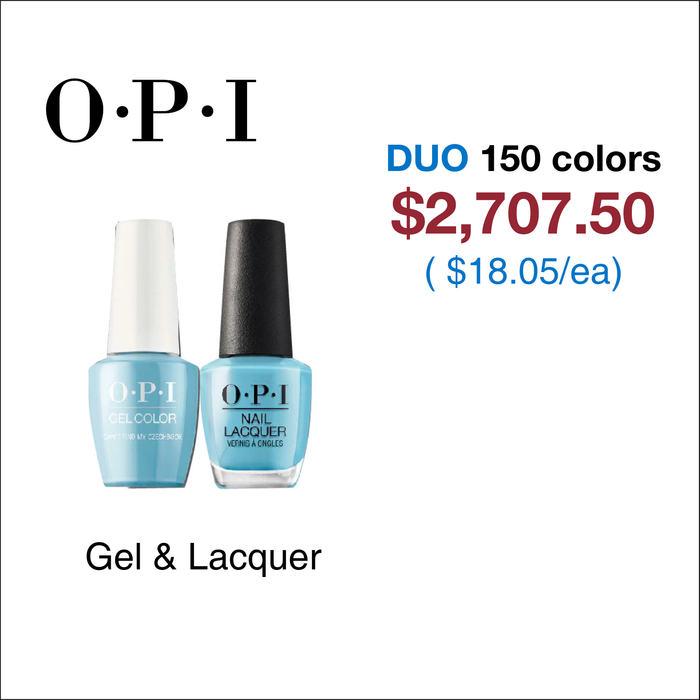 OPI Duo Matching Colors - Juego completo de 240 colores