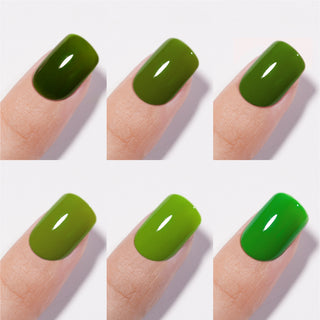 Chance Green Escape Collection 0.5oz - 18 Colors w/ 1 Counter Display, 3 Chance No Wipe Top Coat 0.5oz & 1 Cre8tion White Pearl Chrome