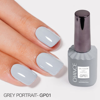 Chance Soak Off Gel 0.5oz - Grey Portrait Collection - GP01