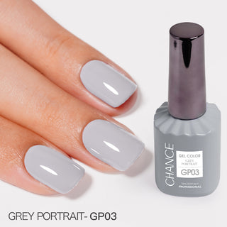 Chance Soak Off Gel 0.5oz - Grey Portrait Collection - GP03