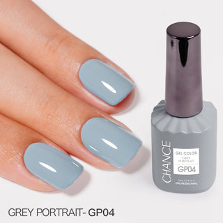 Chance Soak Off Gel 0.5oz - Grey Portrait Collection - GP04