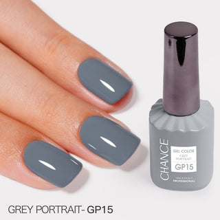 Chance Soak Off Gel 0.5oz - Grey Portrait Collection - GP15