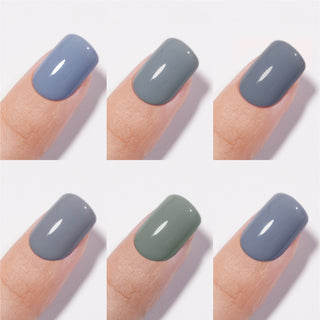 Chance Grey Portrait Collection 0.5oz - 18 Colors w/ 1 Counter Display, 3 Chance No Wipe Top Coat 0.5oz & 1 Cre8tion White Pearl Chrome