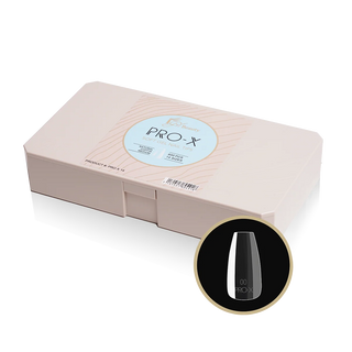 iGel PRO-X Soft Gel Nail Tips - Natural Coffin 600pcs