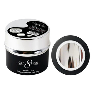Cre8tion Signature Designer Gel  7.5 g - 0.26oz Mirror Silver