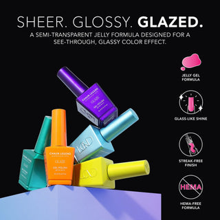 Chaun Legend - Gel Polish 0.5oz - Glaze Collection - 12 Colors