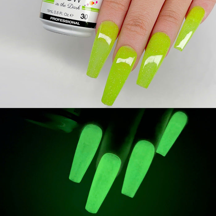 Cre8tion Glow in the Dark Soak Off Gel 0.5oz G30