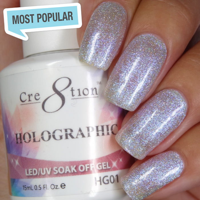 Cre8tion Holographic Gel 0.5oz H01