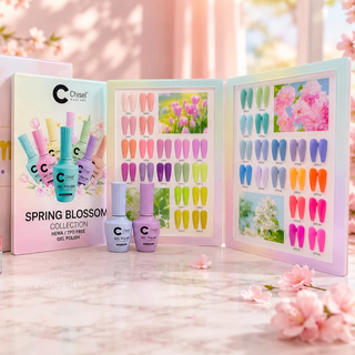 Chisel Spring Blossom Collection Gel 0.5oz - Set 36 Colors w/ 1 Acrylic Booklet
