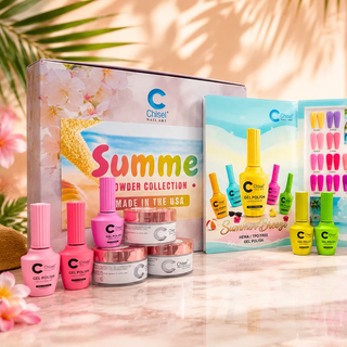 Chisel Summer Breeze Collection Gel + Powder - Set 36 Colors w/ 2 Color Book