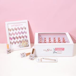 Cre8tion Cat Eye Quiet Rose Kit - 24 Colors
