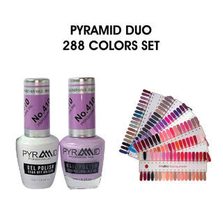 Pyramid Matching Color - Full set 288 Colors - Colors (301- 566), 12 Colors Holo & 10 Colors Neon