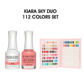 Kiara Sky All In One - Matching Sets - Full set 112 Colors #5001-5112 w/ 1 Color Book