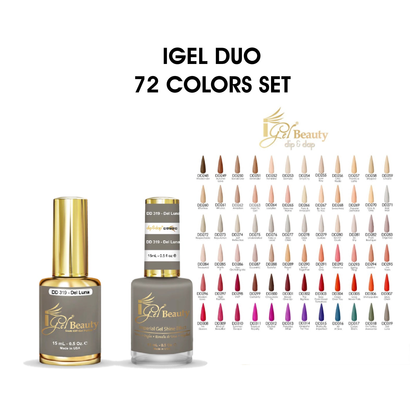 iGel Full Color Sets | C8 Nail Supply
