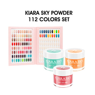 Kiara Sky All In One - Matching Sets - Full set 112 Colors #5001-5112 w/ 1 Color Book