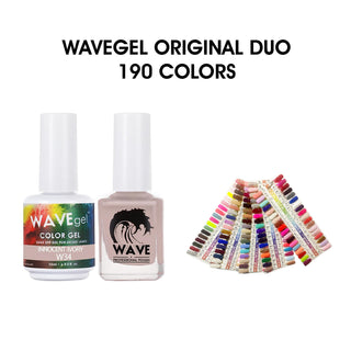 Wavegel Matching Duo 0.5oz - Full set 190 Colors (W050 - W240) w/ 1 set Color Chart