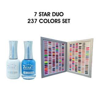 7 Star Matching Pair - Full set 237 Colors w/ 1 set Color Chart Book